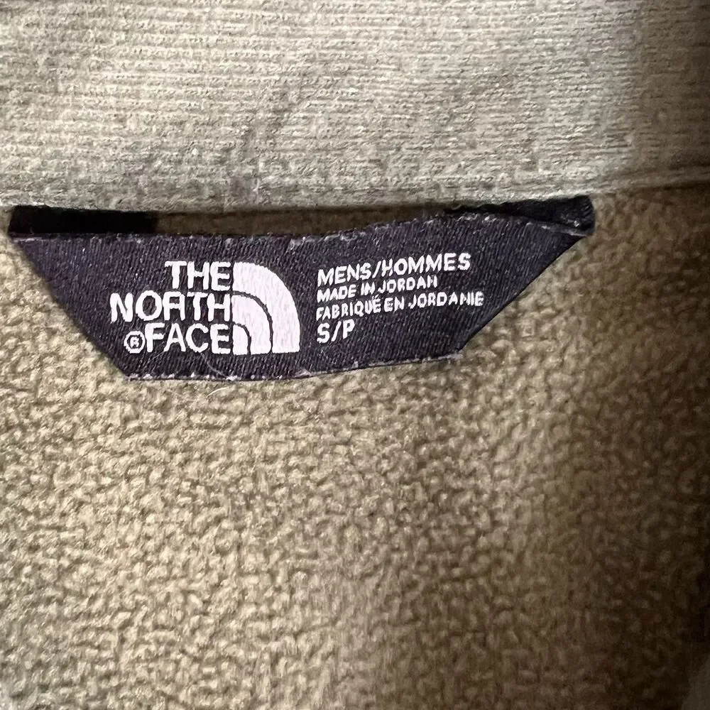 The North Face Canyonlands FullZip Pullover Fleece‎ Sweater Zip Green Small